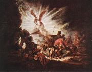 CUYP, Benjamin Gerritsz. The Angel Is Opening Christ's Tomb oil painting